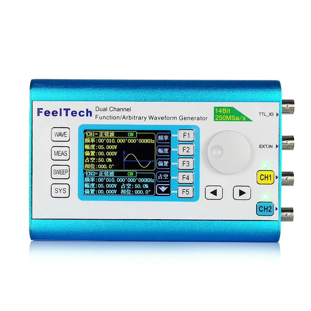 FY2300H Series DDS Function Ar - Dual Channel Arbitrary Waveform Function Generator 60Mhz ulasan dan harga